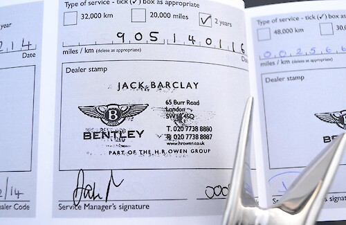 2014/63 Bentley Mulsanne Mulliner Driving specification 46...